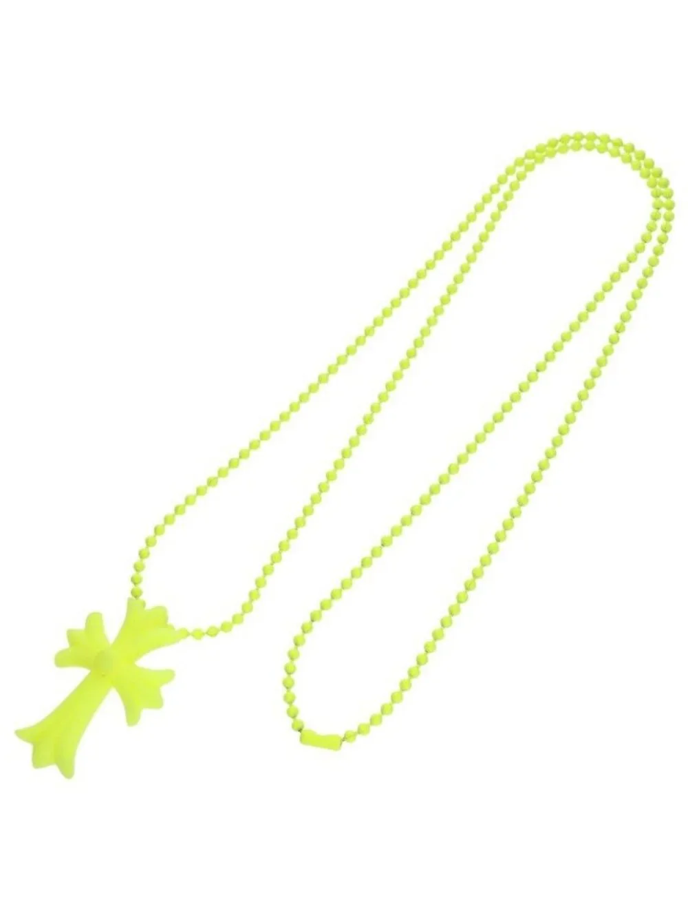 Chrome Hearts Fno Rubber CH Small CH Cross Fno Limited Silicone Necklace